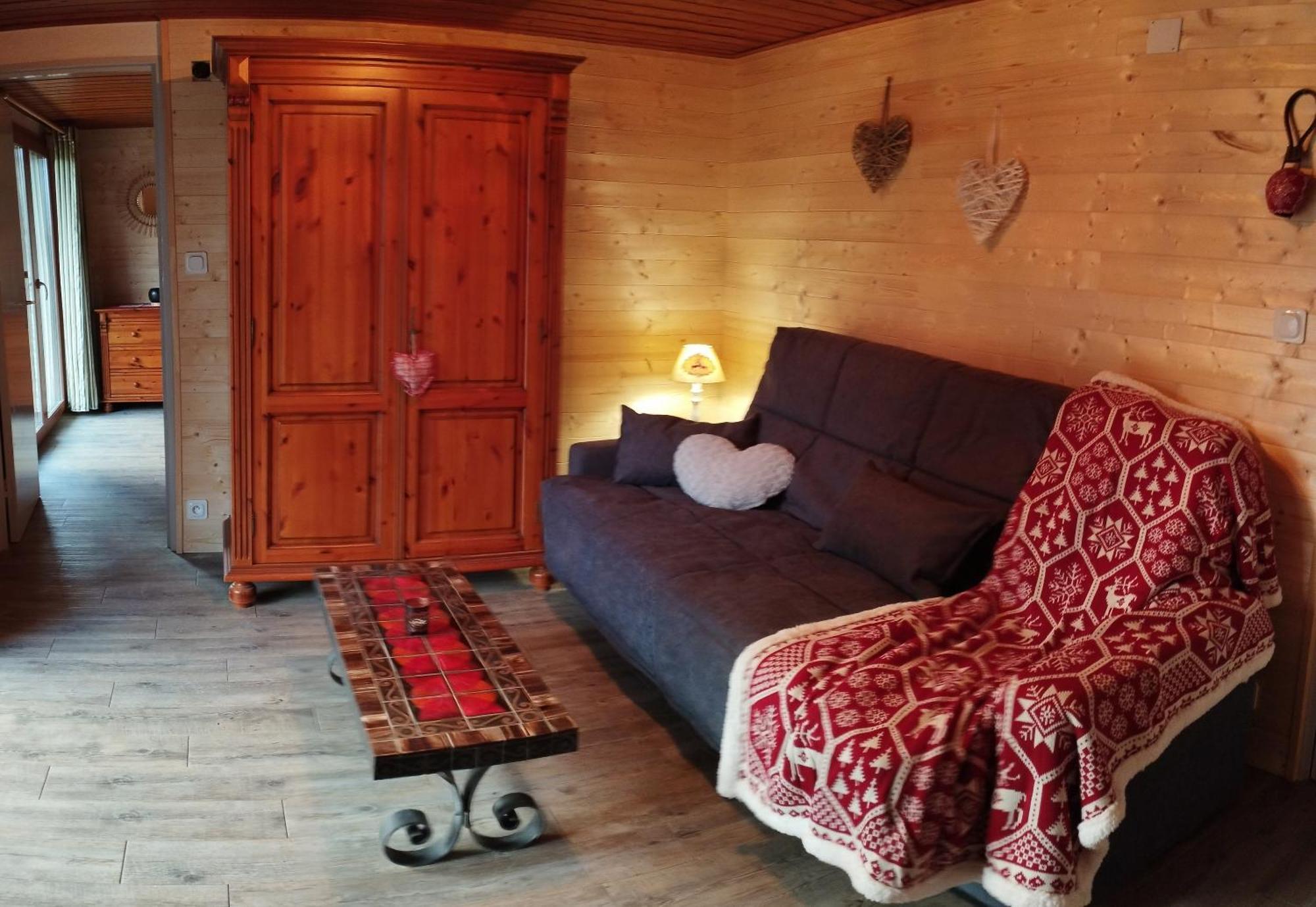 Chalet Au Bois Des Ecureuils Classe Trois Etoiles. Muhlbach-sur-Munster Εξωτερικό φωτογραφία